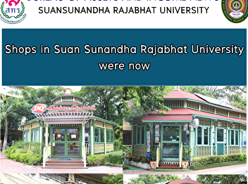 Shops in Suan Sunandha Rajabhat
University were now
