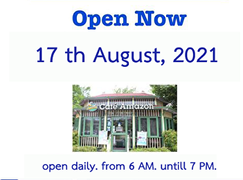 Cafe Amazon. Open Now!