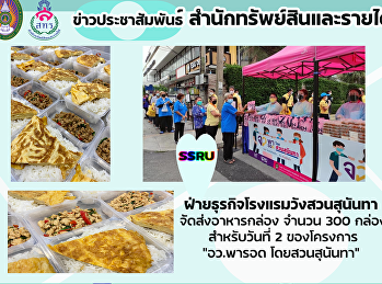 โรงแรมวังสวนสุนันทา จัดส่งอาาหารกล่อง
โครงการ 