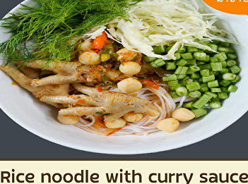 Rice Noodle with Curry Sauce