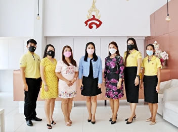 14 March 2022 – Dr. Panyada Chanthakit,
Deputy Director of Special Affairs and
Miss Walaikorn Komolsing, Manager of
Rental Space Department and staff joined
meeting for using space of Nakhonpathom
Campus to set the examination or
training. This venue pres