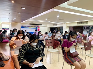 8 April 2022 – the Rental Space
Department held the  preparation meeting
for setting the exam to recruit as Civil
Service Warrant Officers (Male and
Female) for the fiscal year 2022 of the
Royal Thai Army