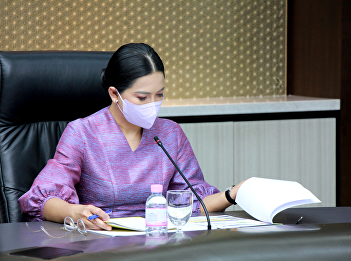 Today, 1 June 2022 – Dr. Kaenpetch
Saranonthawat, Director of the Bureau of
Assets and Income and Ms. Narumon
Chomchom