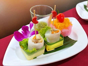 Suan Sunandha Palace Hotel gained trust
on snack boxes for annual meeting of
June 2022