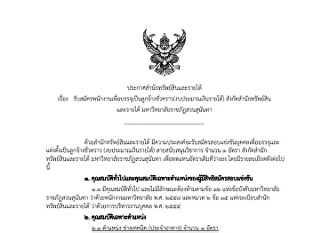 Bureau of Assets and Income required 1
Temporary employee of Technician.