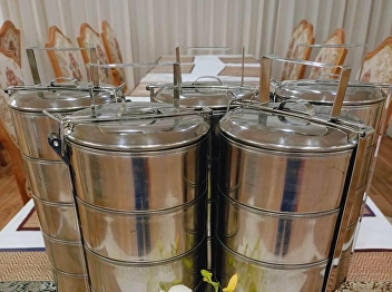 July 2022 Subdivision of business, Suan
sunandha palace hotel thank customers in
trust of pinto set preparing to monks