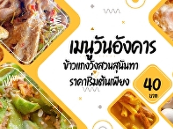 Tuesday menus    Suan Sunandha Palace
Rice and Curry