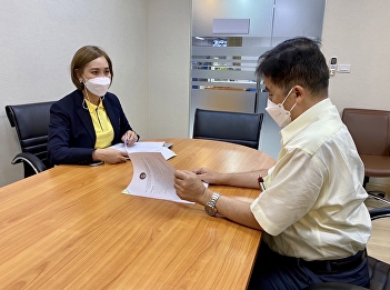 Cooperation in student skills training
that under cooperation project between
Subdivision of Business Suan sunandha
palace hotel with Faculty of Science