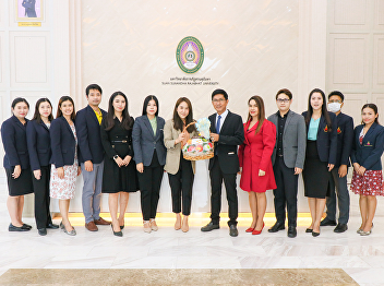 Bureau of Assets and Income gave a gift
basket on the occasion of Assoc. Prof.
Dr. Luedech Girdwicahi,