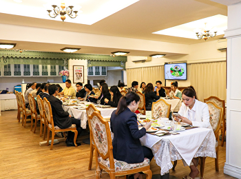 ฝ่ายธุรกิจโรงแรมวังสวนสุนันทา
สำนักทรัพย์สินและรายได้
จัดเลี้ยงอาหารรับรอง สถาบันวิจัยและพัฒนา
มหาวิทยาลัยราชภัฏสวนสุนันทา