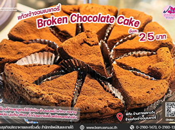 แก้วเจ้าจอมเบเกอรี่ Broken Chocolate
Cake