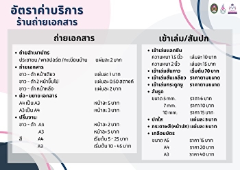 ฝ่ายธุรกิจมัลติมิเดียเพื่อการศึกษา
เนื่องจากต้นวัสดุ (กระดาษ, หมึกพิมพ์)
มีการปรับราคา