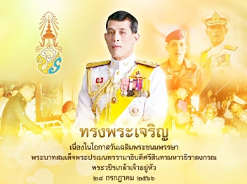 The King’s birthday Anniversary 28th
July 2023