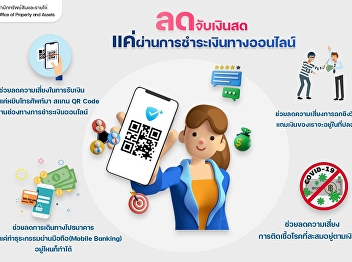 Office of Property and Assets is
campaigning to reduce cash handling to
minimize direct contact risks and to
provide convenience for service users.