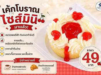 เค้กโบราณไซส์มินิ
